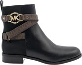 Michael Kors Rory Flat Bootie Dames Laars - Zwart - Maat 36