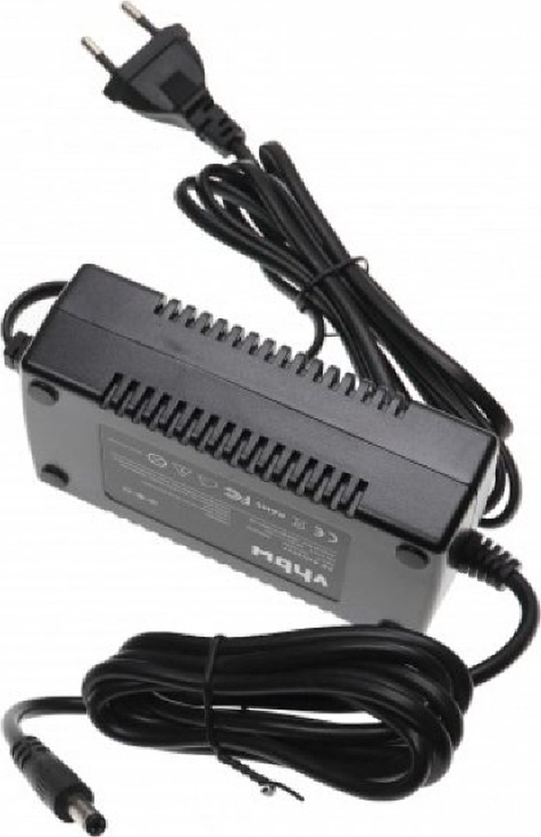 E-Bike / Pedelec accu oplader 54,6V / 1,8A / 100W met 5,5mm x 2,1mm connector voor 48V accu's