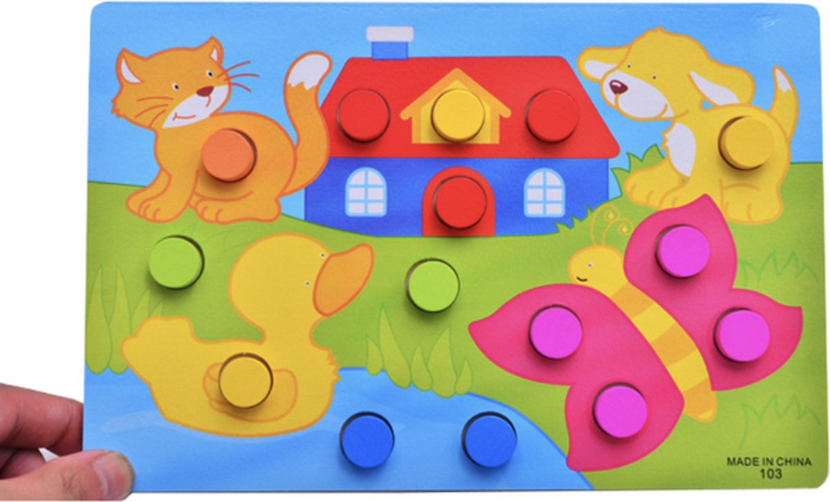 3D Puzzel Dieren Thema Kinder Puzzel Kleuren Puzzel Educatieve Puzzel Vanaf...