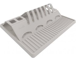 Rotho - Opvouwbaar Afdruiprek voor de afwas - Space wonder - Cool grey - Grijs