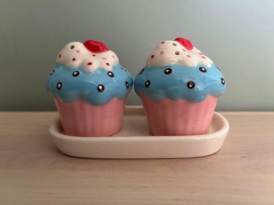 Windhorse peper en zout stelletje cupcakes | bol.com