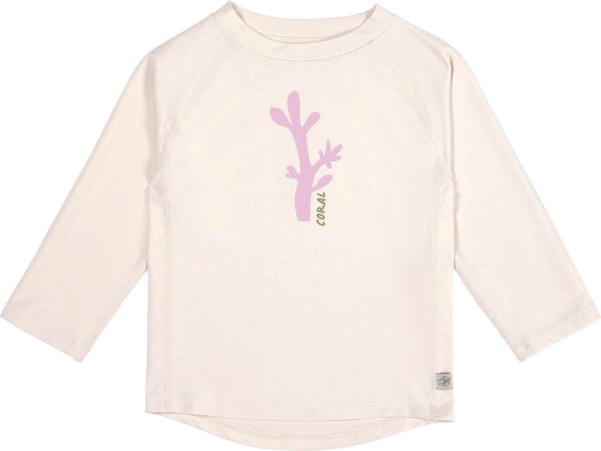 Lässig Zwemshirt Rashguard Lange Mouw Splash & Fun Corals milky, 03-06 mnd. Maat 62/68