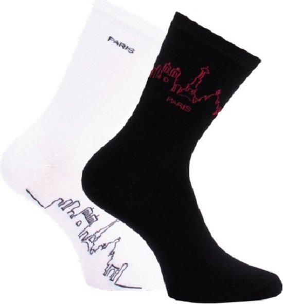 Dames sokken City – prijs per 2 paar - elastisch