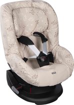 Dooky Seat Cover Groep 1 Autostoel hoes - Romantic Leaves Beige