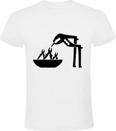 Hongerige tang Heren T-shirt - gereedschap - klussen - reparatie - werk - beroep - monteur - grappig