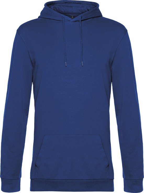 Hoodie French Terry B&C Collectie maat S Kobaltblauw