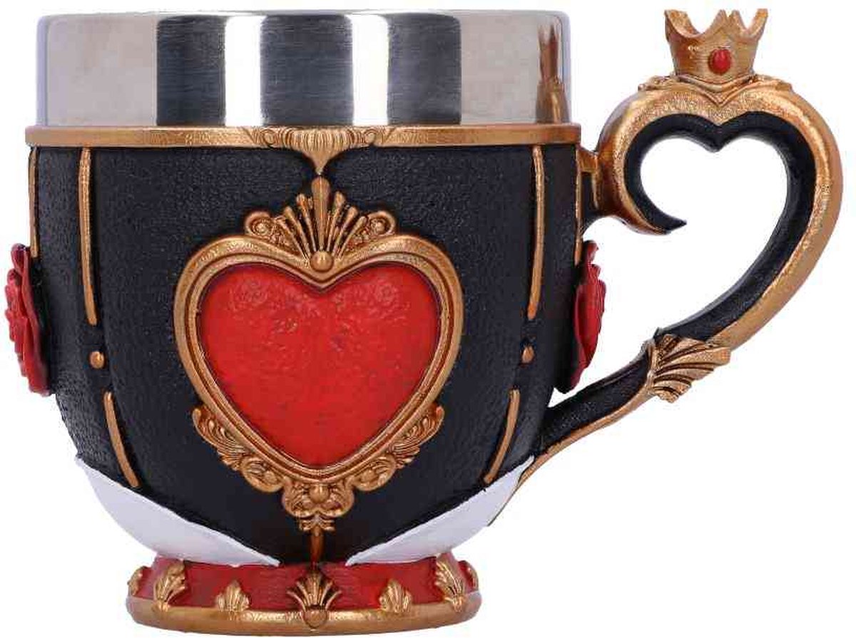 Nemesis Now Beeld/figuur Pinkys Up - Queen of Hearts 11cm Multicolours