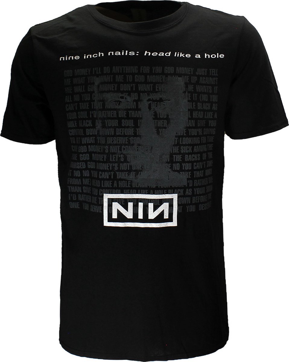 Nine Inch Nails Head Like A Hole T-Shirt - Officiële Merchandise - XXL