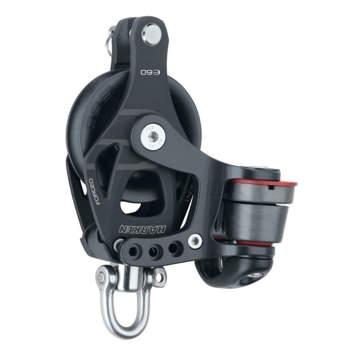 Harken-schootblok-6266 60 mm 1 schijfs