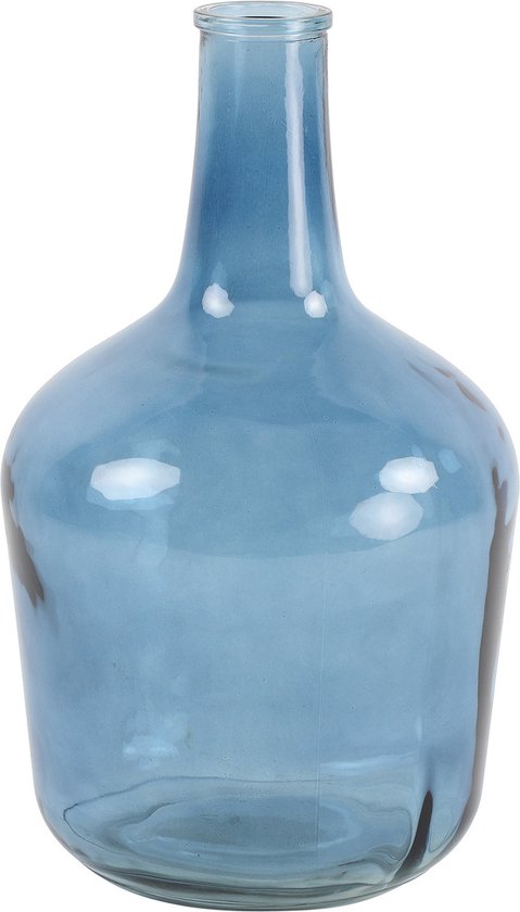 Countryfield Vase Denley 42 X 25 Cm Glas Blauw