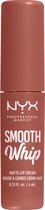 NYX Professional Makeup - Smooth Whip Matte Lip Cream Teddy Fluff - Vloeibare lippenstift - 4ML