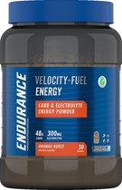 Applied Nutrition Velocity Fuel Endurance Carb & Electrolyte Energy - Orange - Sportdrank met Elektrolyten - Energydrink - 30 doseringen (1.5 kg)