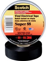 Scotch SUPER88-19X20-B Isolatietape Scotch Zwart (l x b) 20 m x 19 mm 1 stuk(s)