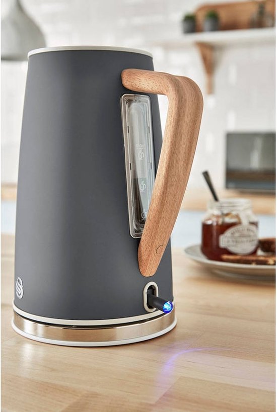 Swan Nordic waterkoker 1.7 liter 3000 Watt groen bol