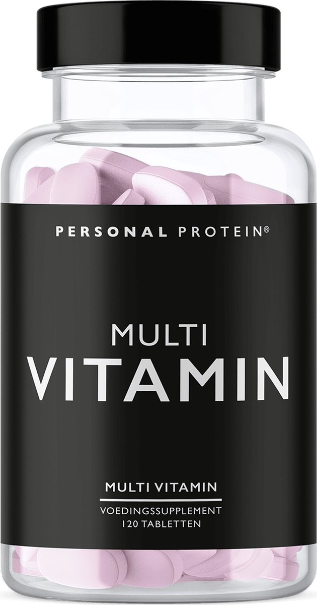 Personal Protein® – Multi Vitamin / Multivitamine tabletten / Multivitaminen – 100 tabletten (4 maanden)