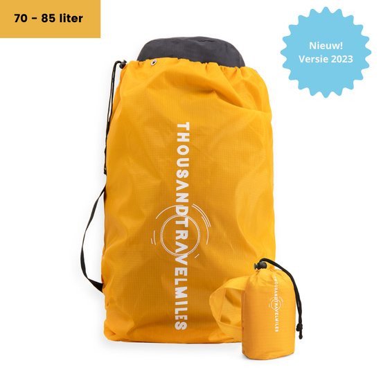 Thousandtravelmiles® – Flightbag – 70 - 85 Liter – Backpack hoes –  Regenhoes –... | bol.com