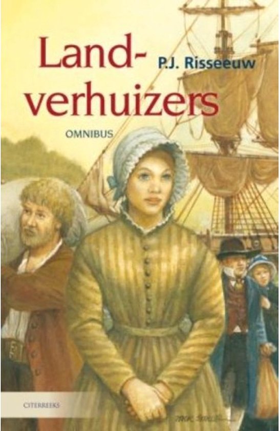 Cover van het boek 'Landverhuizers' van Piet Risseeuw