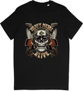 Heavy Metal Alive - Heren en Dames T Shirt - Zwart - L