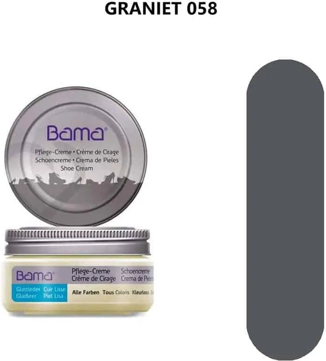 Bama Schoencreme - Graniet (058) - 50ml