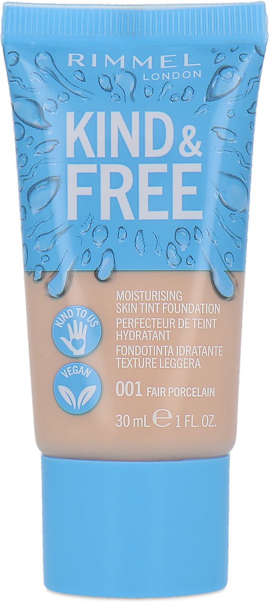 Rimmel Kind & Free Foundation - 001 Fair Porcelain