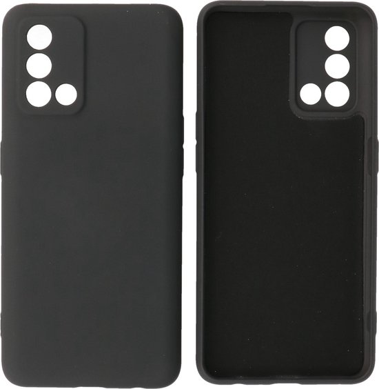 Coque Oppo A74 4G - 2,0 mm d'épaisseur Fashion arrière pour téléphone tendance - Coque en Siliconen - Zwart