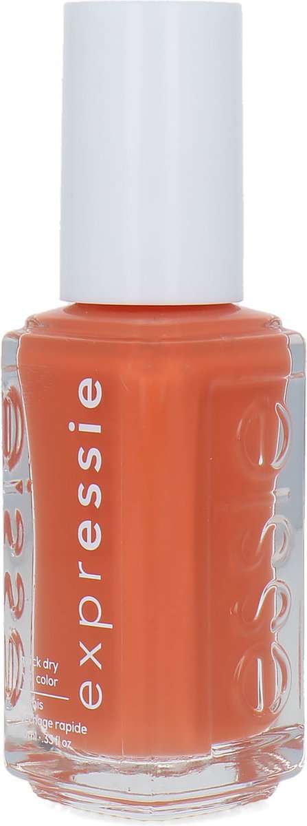 Goedkoopste essie - expressie - 150 strong at 1 - oranje - sneldrogende nagellak - 10ml