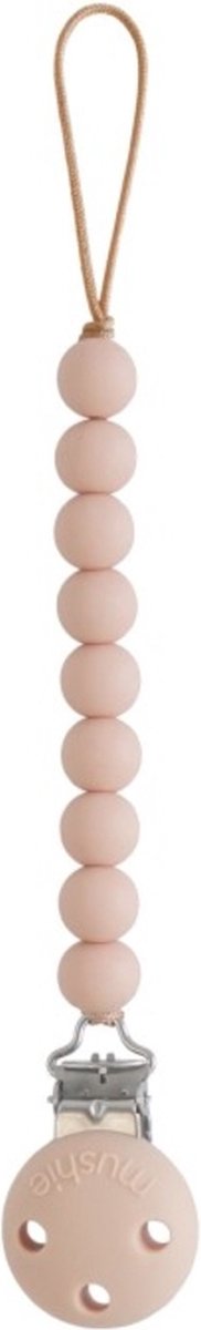 Mushie - Siliconen Speenkoord Herra - Speenkoorden - Blush