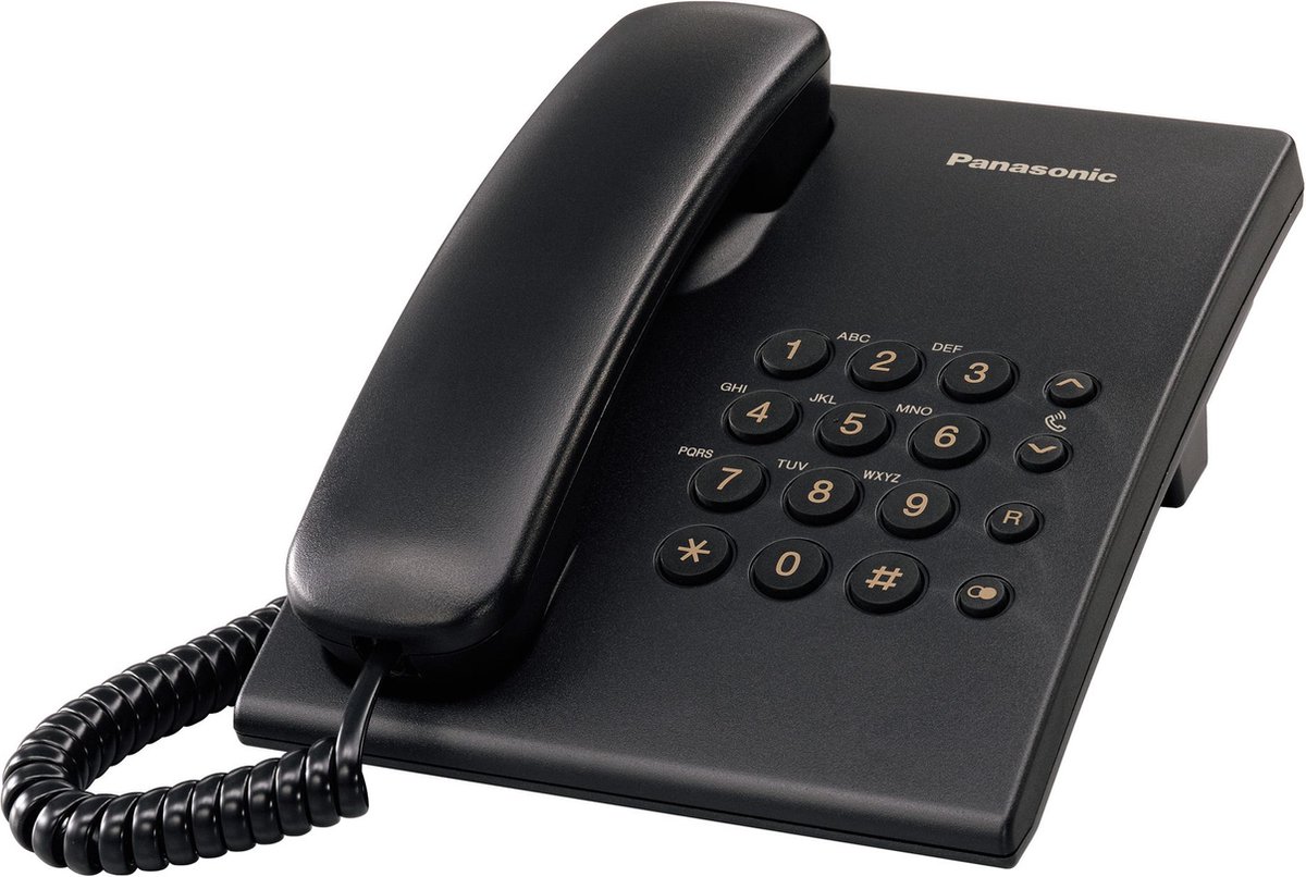 PANASONIC KX-TS500 telefoon - zwart
