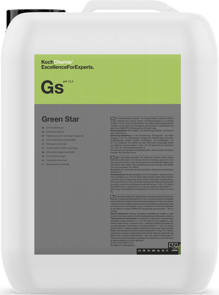 Koch Chemie Green Star 10 liter - Universele Reiniger