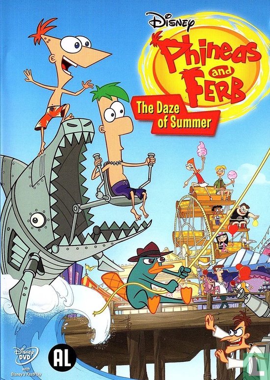 PHINEAS AND FERB: DAZE OF SUMMER V2 DVD