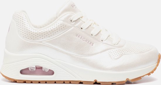 Skechers Uno - Pearl Queen - Dames Sneakers - Wit