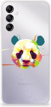 Back Case TPU Siliconen Hoesje Geschikt voor Samsung Galaxy A14 5G Smartphone hoesje Panda Color