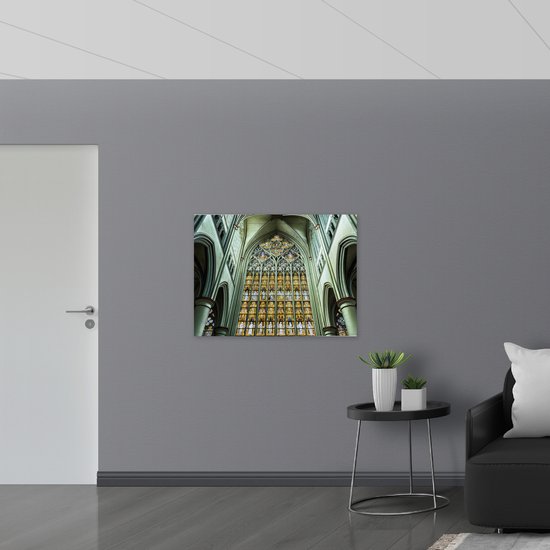 Poster (Mat) - Kloosterkerk - Duitsland - 100x75 cm Foto op Posterpapier met een Matte look
