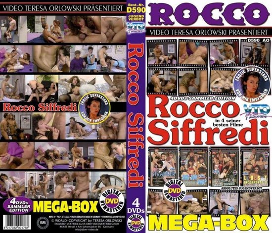 BOX Big-Box ROCCO Siffredi REMASTERED 4DVDs