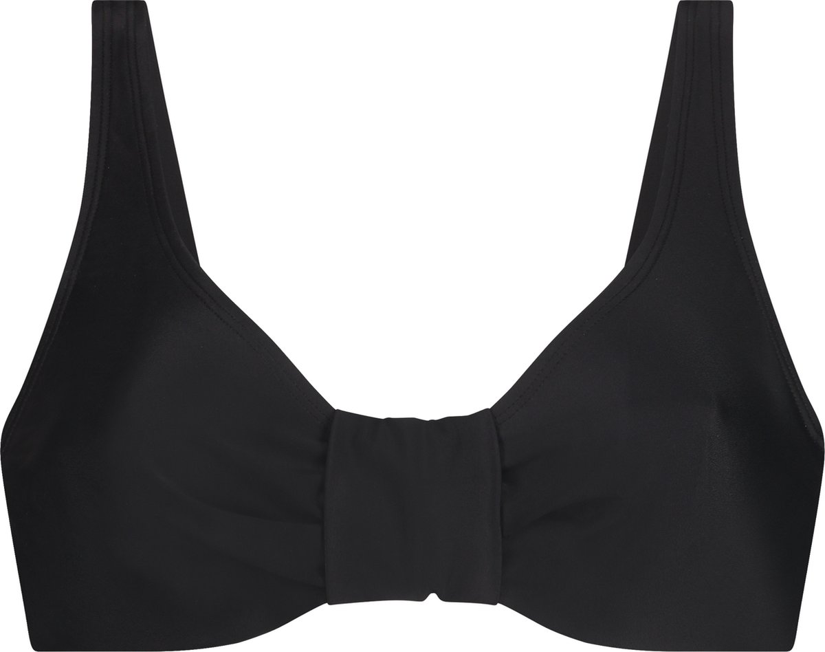 Hunkemöller Dames Badmode Niet-voorgevormde beugel bikinitop Luxe - Zwart - maat F95