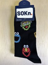 SOKn. Trendy sokken *SESAMSTRAAT* maat 40-46 (ook leuk om kado te geven !)
