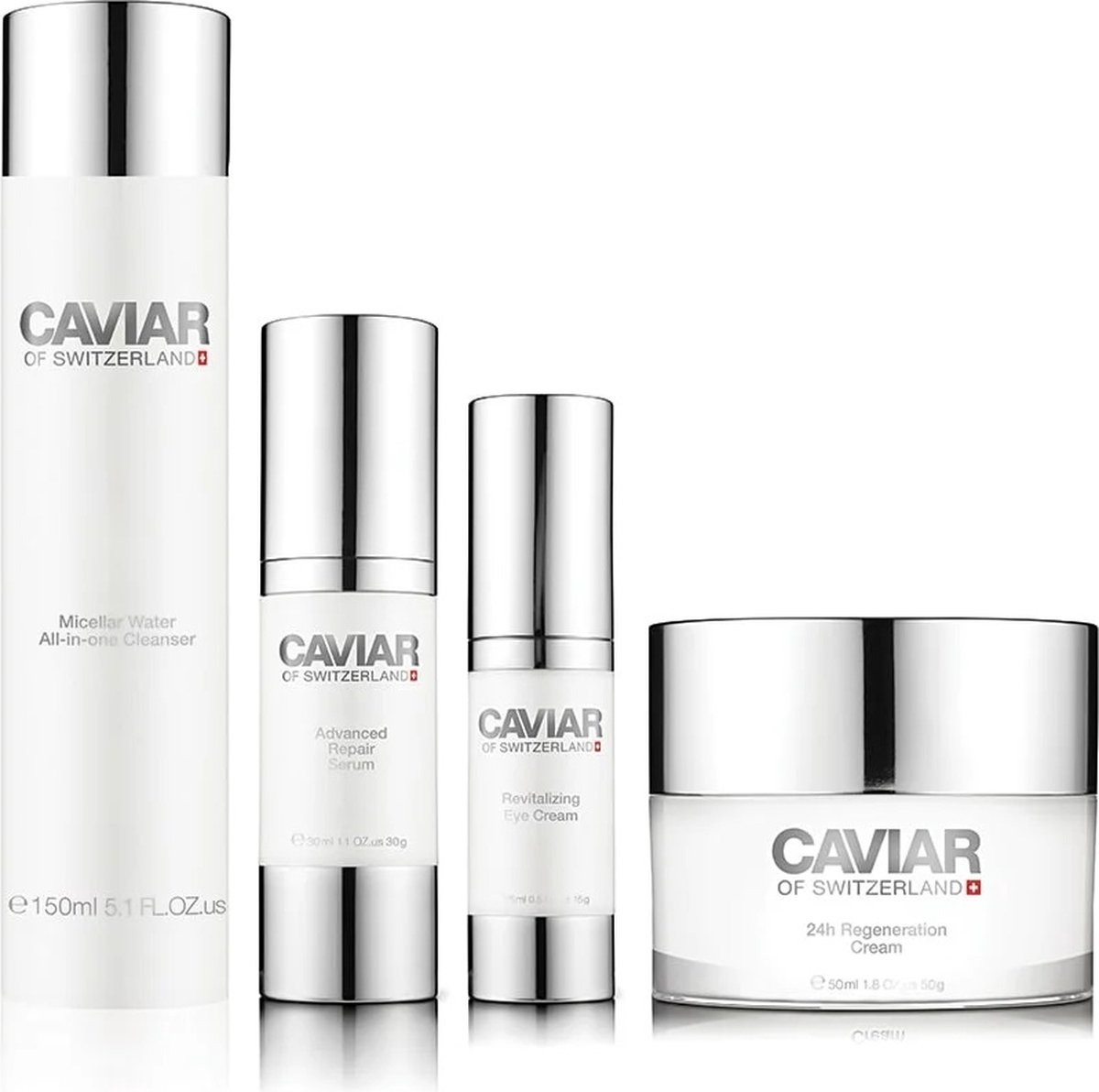 Skin Caviar Luxe Cosmetica - Caviar of Switzerland - Set 4 stuks