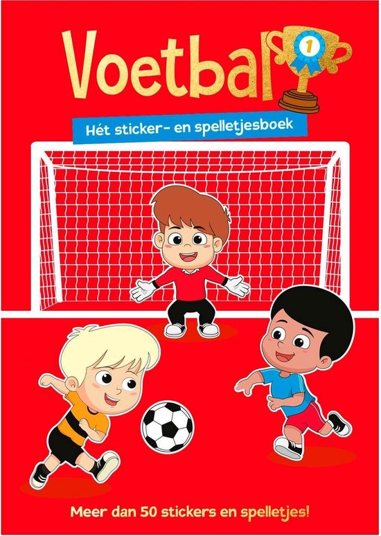 Voetbal Activiteitenboek - Met Stickers En Spelletjes - Kleurboek -  Tekenboek -... | bol.com