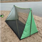 Kampeer Survival Tent - Met Hor - Buitenkant Klamboe 1 Persoon