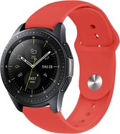 Bracelet iMoshion Siliconen 20 mm - Convient pour Samsung Galaxy Watch 5 (Pro) / 4 (Classic) / 3 / Active 2 - Garmin Venu / 2 plus / Sq - Garmin Forerunner 245 (Musique) / 55 / 645 - Garmin Fenix 6s / 5s - Polar Ignite (2) - Rouge