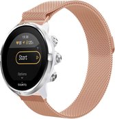 iMoshion Milanees magnetisch 24 mm bandje - Geschikt voor Suunto 7 / 9 (Baro) - Sony Smartwatch 2 - Rosé Goud