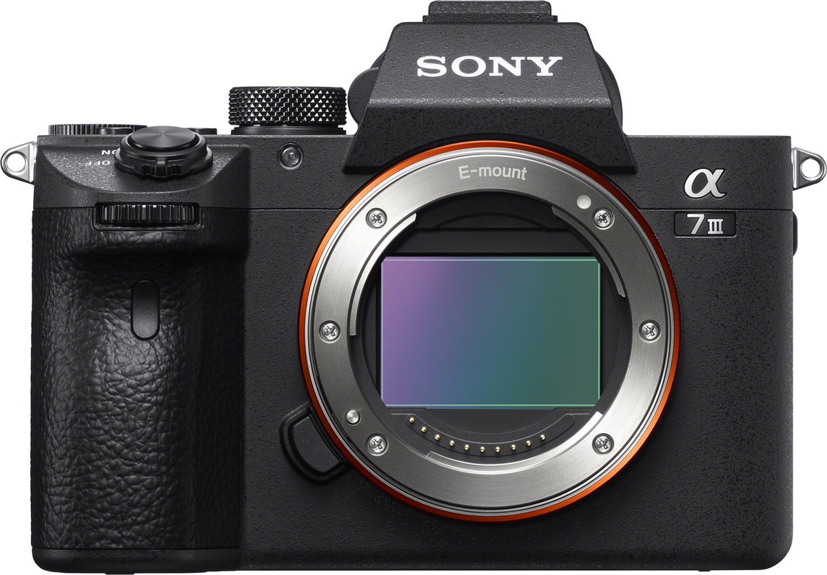 Sony α 7 III MILC 24,2 MP Exmor R CMOS 6000 x 4000 Pixels Zwart