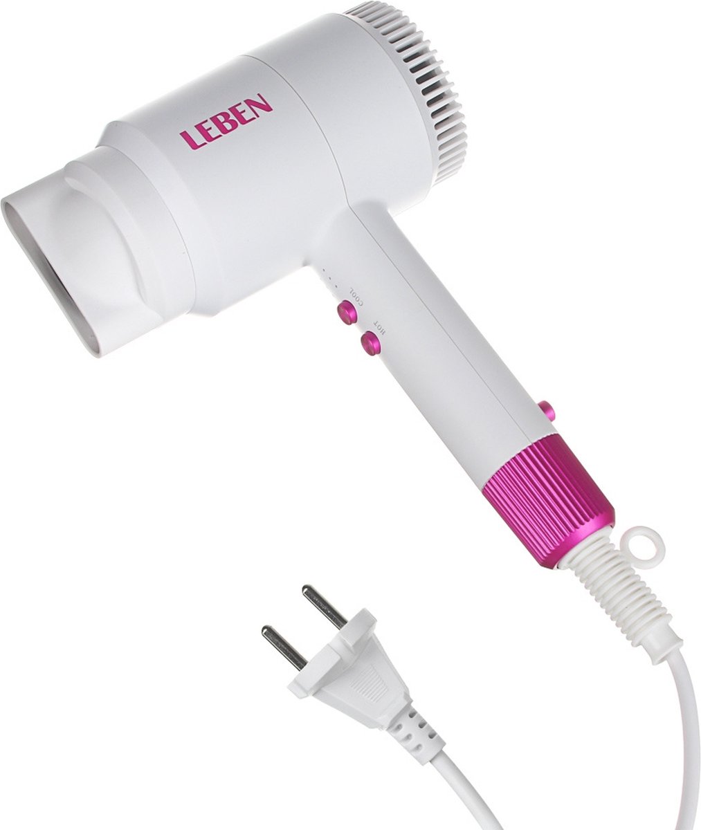 Leben Haardroger Pink Perfection - 6 standen fohn - 2000 Watt