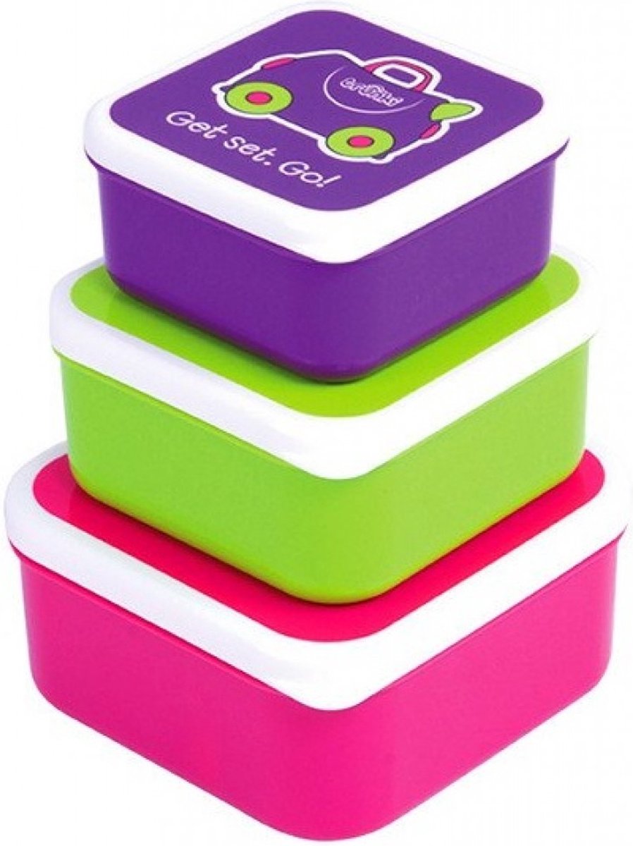 Trunki eat snacks doosje roze