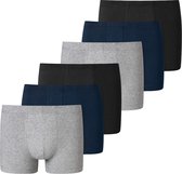 Schiesser Heren Shorts / Pants 6er Pack - 95/5 Essentials - Organic Cotton