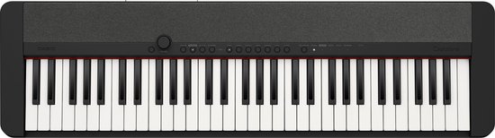 Foto: Casio ct s1 bk beginners keyboard 5 octaven incl adapter zwart met gratis app chordana