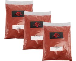 3x 1kg Method 'Robin Red' - Method Feeder Grondvoer - 3kg - Karper/Witvis lokvoer - Feeder Vissen - Aas - Method voer