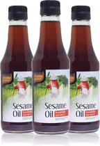Daily® | 3 x 250ml Sesamolie | sesame oil | plantaardige wokolie | dressing