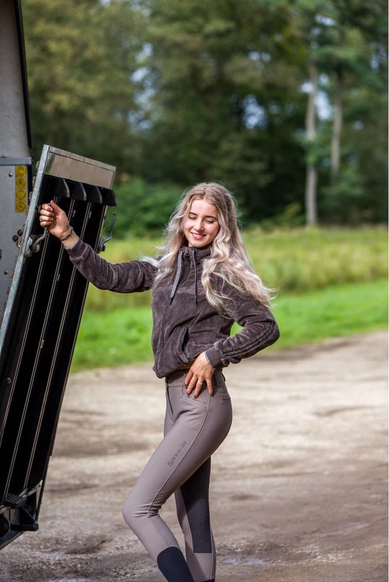 Pantalon d'équitation Cavallo Cavalceline X Full Grip marron clair - 40