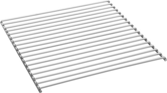HENDI Bovenrooster voor houtskoolbarbecues - verchroomd metaal - past op modellen 150603 en 150801 van Hendi — afbeelding 2